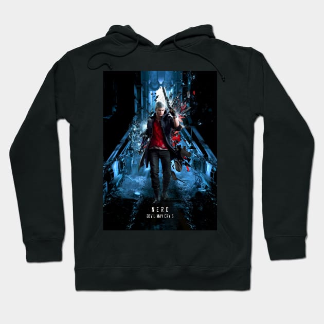 Devil May Cry 5 Nero Nero Hoodie TeePublic